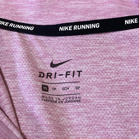 Nike Light Pink Half-Zip Dri-fit Pullover - Picture 8 of 10